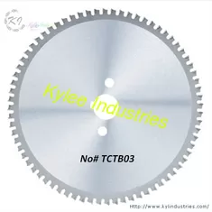 China TCT Circular Saw Blade for Cutting Steel / Iron and SS304 Pipe supplier